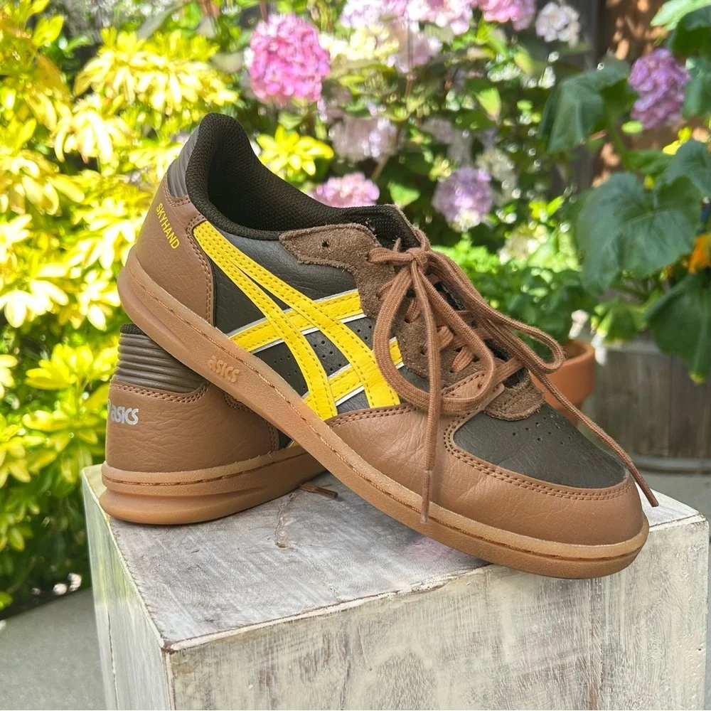 Onitsuka SKYHAND OG‎ Sneaker Black Coffee/Tai Chi Yellow
